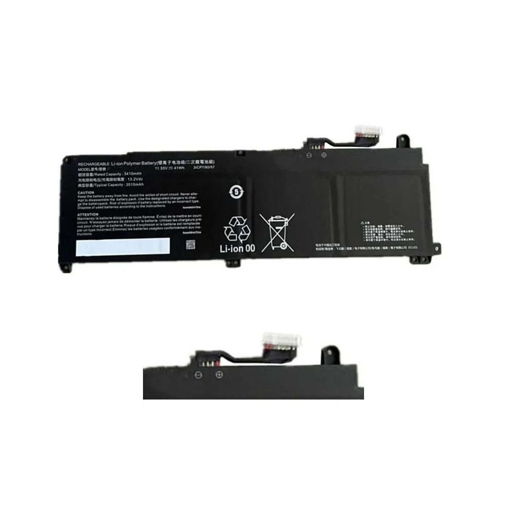 

Laptop Battery For CLEVO V150PNH V150PNJ V150PNK V150PNP V150RNC V155PNP V155PNPQ V157PNP V157PNPQ 11.55V 3465mAh 41Wh New