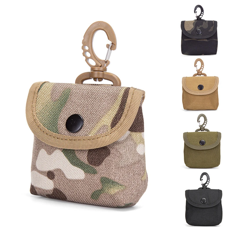 Camping mini Pouch  Key Change Purse Wallet Travel Kit Coin Purse Outdoor Hunting Camouflage Waist Bag