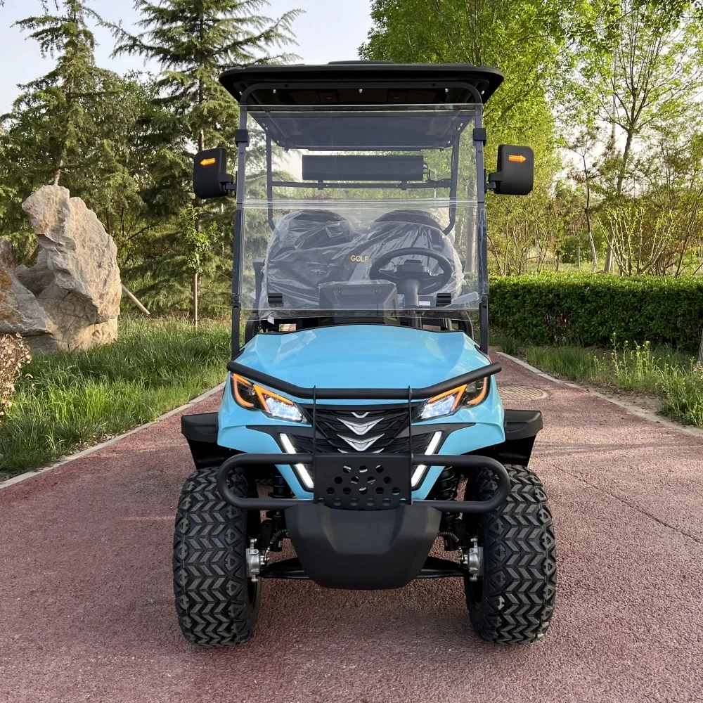 

2, 4, 6, 8 человек, 48 В, 60 В, 72 В, электрические подъемные уличные легальные тележки для гольфа, внедорожный гольф-багги, электрический клубный автомобиль для продажи