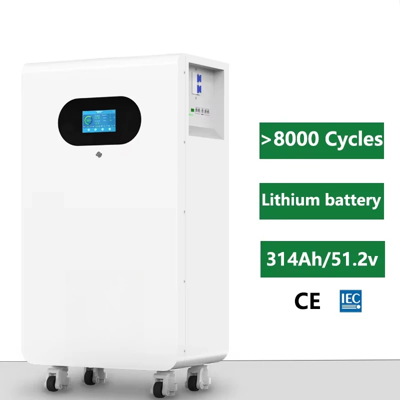 48V 51.2v  5kw 10kw Solar Home Energy Storage System Wall-Mounted 100AH/280ah/300ah LiFePO4 Lithium Ion Battery