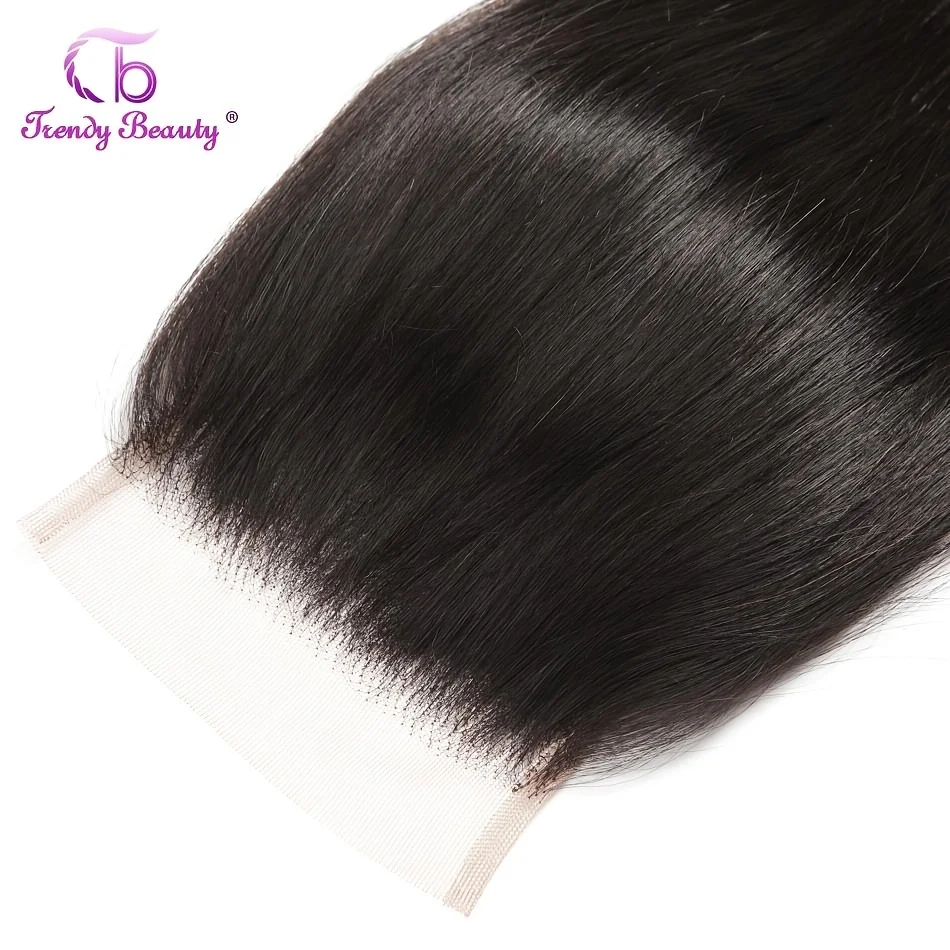Peruvian Straight Hair Closure Free Part Lace Closure 5X5 Swiss Lace Virgin Hair Closure 100% Human Hair Closure Can Be Dyed