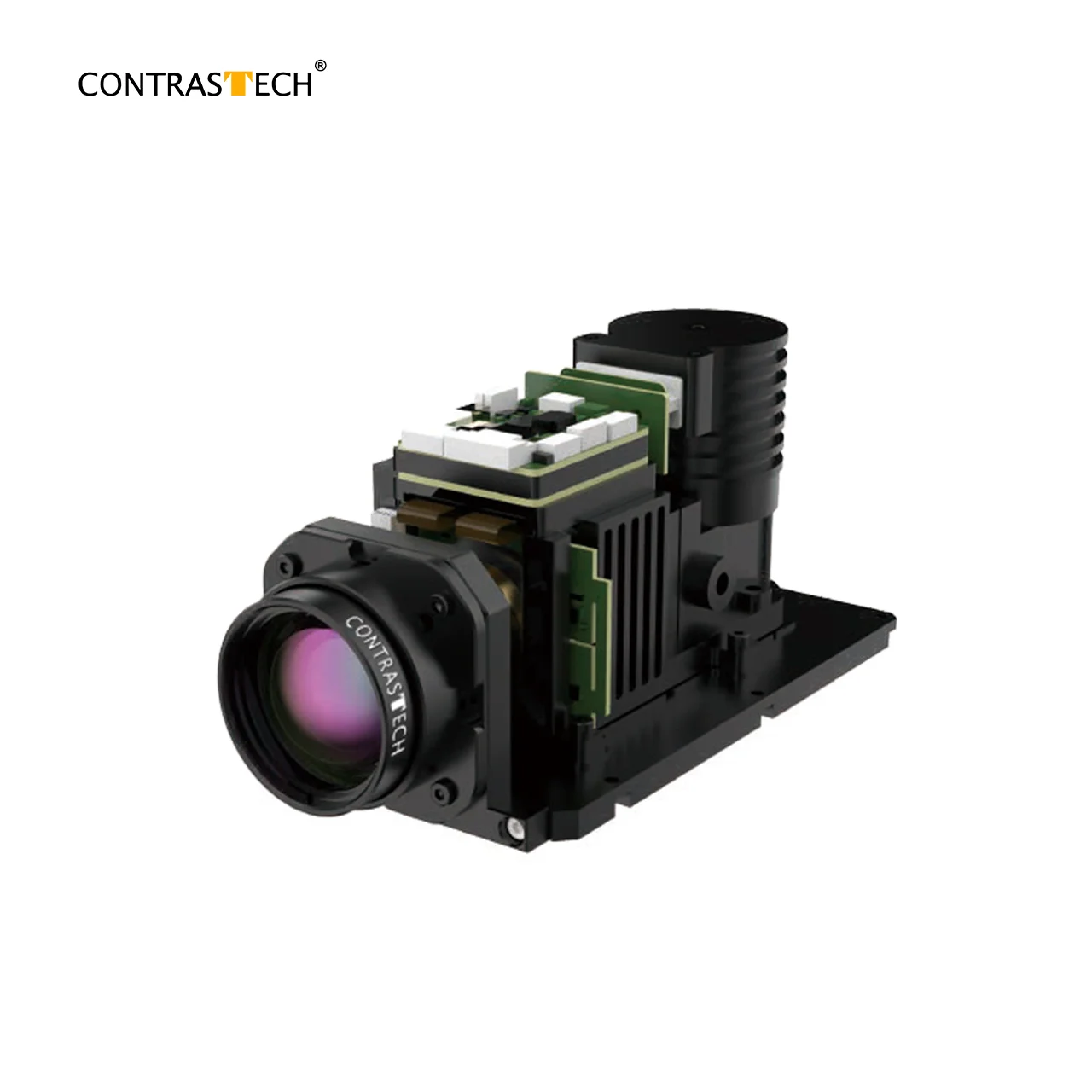 InSb 320x256 25kHz 50mm CO Gas Leak Detection 4.4-4.8μm MWIR Thermal Camera Module for Pipeline Inspection Contrastech