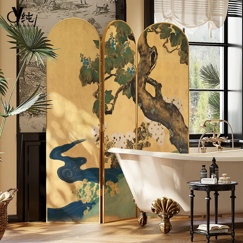 Screen foldable mobile new Chinese retro