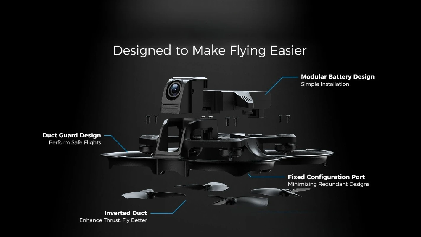 Crossover, first sight mini drone