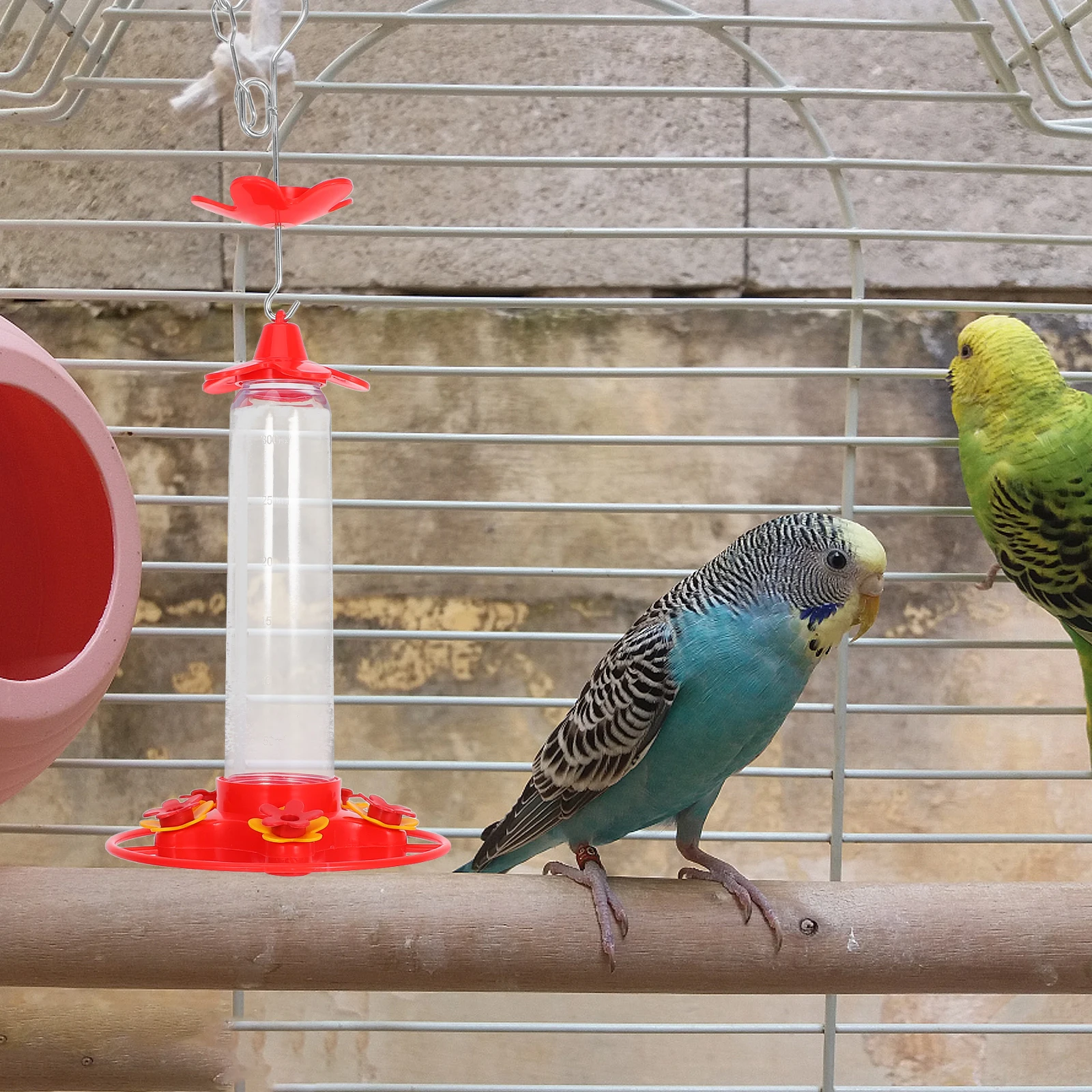 

Hummingbird Feeder Hanging Mount Feeders Outdoor Plastic Ant Proof Garden Decor courtyard dispenser honey water attract birds