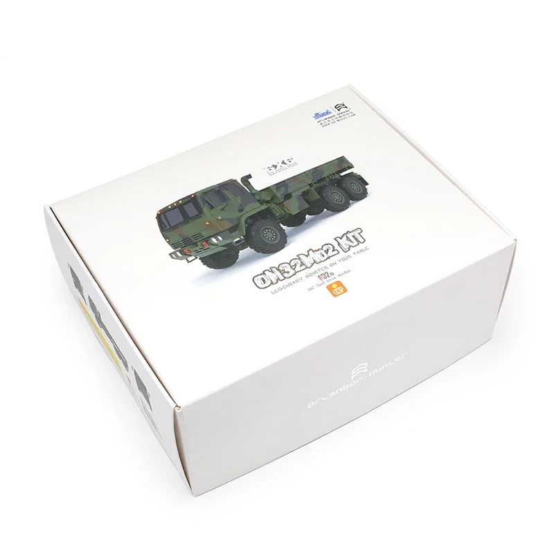 Orlandoo Model 2022 Military Card 6X6 Off-road Climbing OH1:32 M02 Electric Remote Control RC Assembled KIT