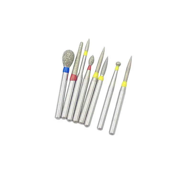 1 Set Dental Diamond Burs Drill Dia.1.6mm for High Speed Handpiece Dentist Tools FG-112