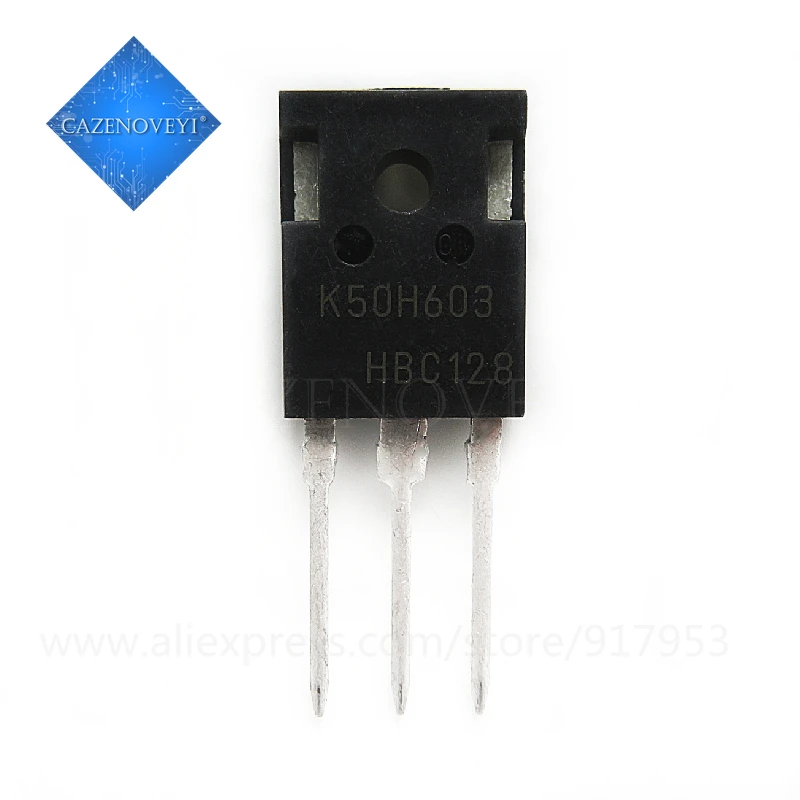 

5pcs/lot IKW50N60H3 K50H603 TO-247 600V 50A new original In Stock