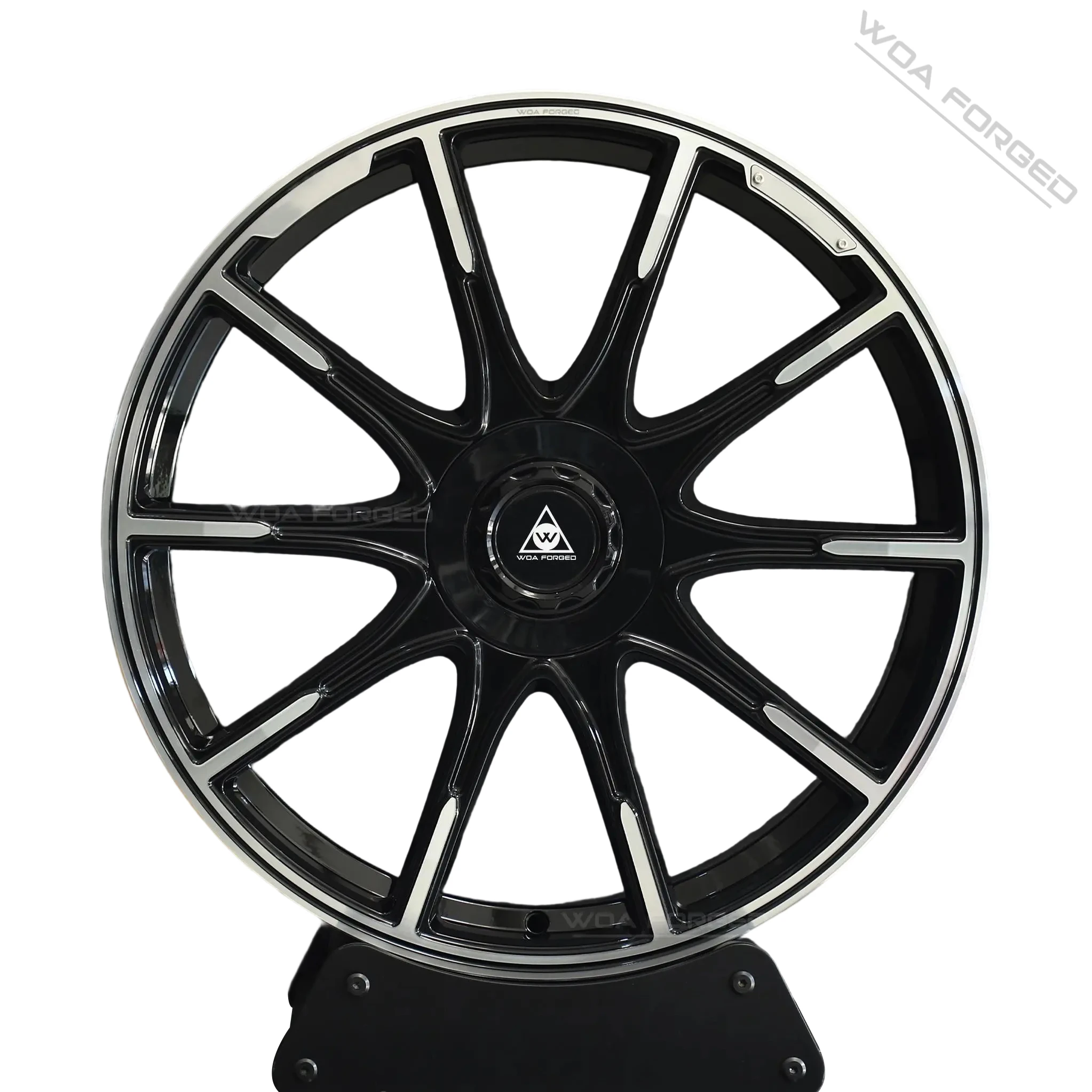 Style populaire forgé à haute résistance 19 20 21 pouces roues en alliage de luxe multi-rayons 5x139.7 5x127 roues intégrales adaptées pour F8124