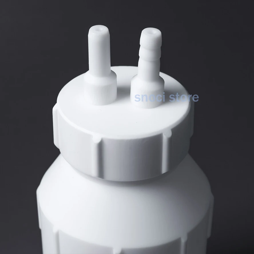 PTFE reagent bottle PTFE gas Washing bottle F4 Bottle cylinder filter gas impurities experimental vessel acid alkali resistant g