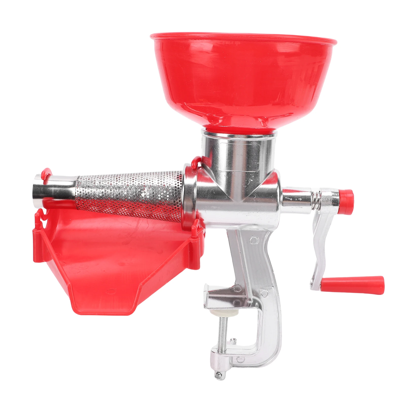 Manual Tomato Strainer Aluminum Alloy Multipurpose Tomato Sauce Maker Food Mill for Vegetables Ginger Fruits Sauce