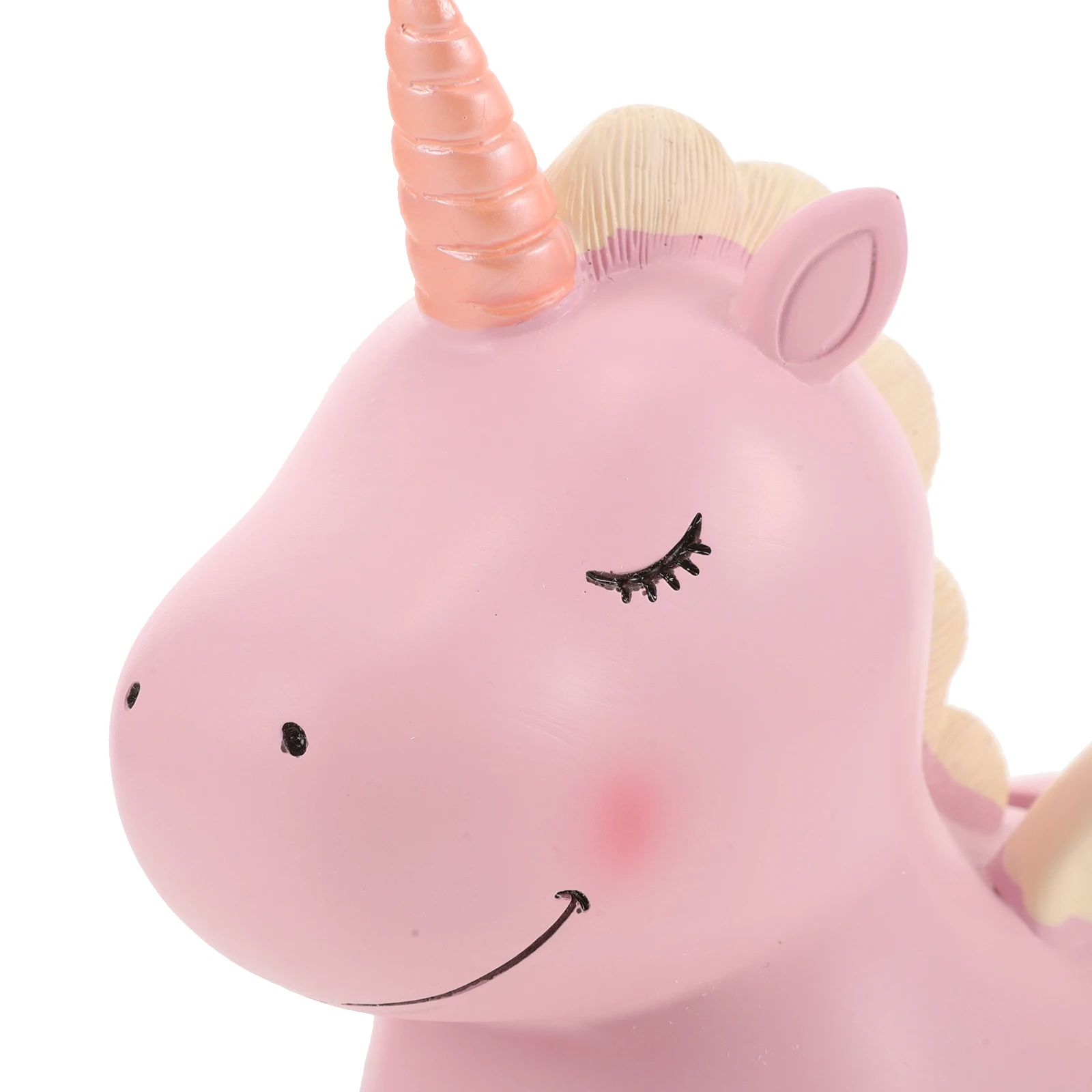 Einhorn-Sparschwein für Mädchen, Harz-Spardose, Kinder-Münzaufbewahrung, Schlafzimmer-Dekoration, Kinder-Geschenk, Raumdekoration, niedliches Spardose