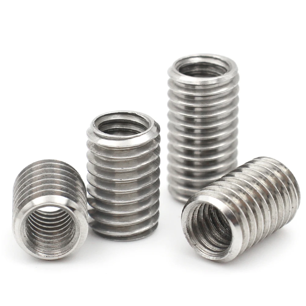 10/5/2pcs 304 Stainless Steel Internal and External Thread Nut M2 M3 M4 M5 M6 M8 M12 Thread Adapter Insert Screw Protector Nuts - Image 4