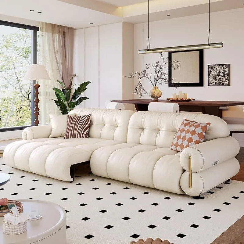 Soft Multifunctional Living Room Sofas Europe Comfortable Armrest Luxury Sofa Cushion Design Divano Soggiorno Home Furniture