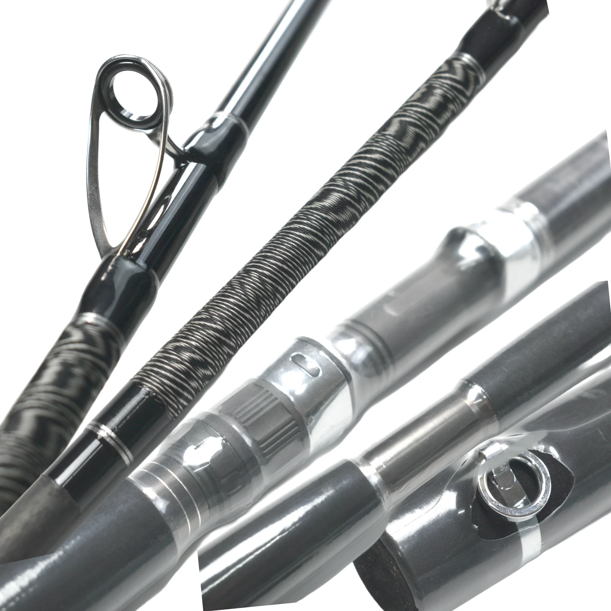 

Hot Custom Factory-Sold Pure 1.8m Fuji Guide Carbon Fiber Spinning Fishing Rod For Saltwater Fishing & Boat/raft Rod Fishing