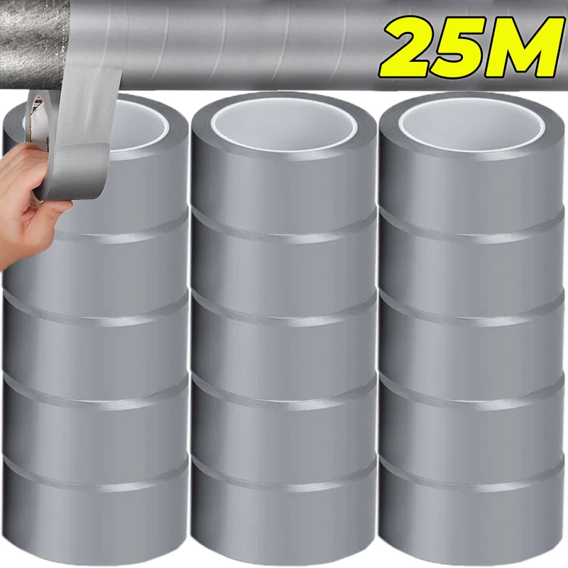 

PE Composite Waterproof Duty Adhesive Tape Super Sticky Cloth Duct Tape DIY Repair Home Kitchen Anti-Leakage Duct Seal Stickers