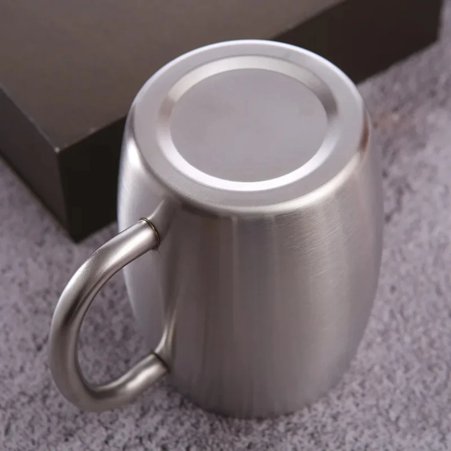 

Stainless Steel Thermal Cup Mug Office Tea Leak-Proof with Lid Coffee Beer Travel Camping Tumbler Drinkware 300/420ml