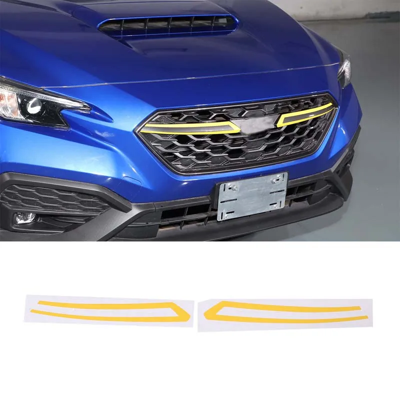 

For 2021-2023 Subaru WRX Front Logo Side Sticker Decoration Cover Trim Sticker PVC Car Exterior Accessory