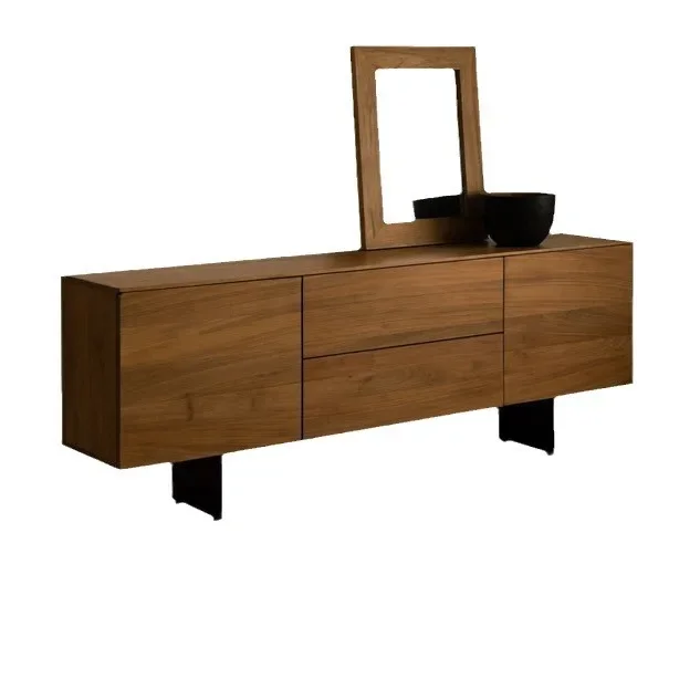 

Nordic, solid wood, TV cabinet, Japanese style, living room, simple, home, modern, wabi-sabi