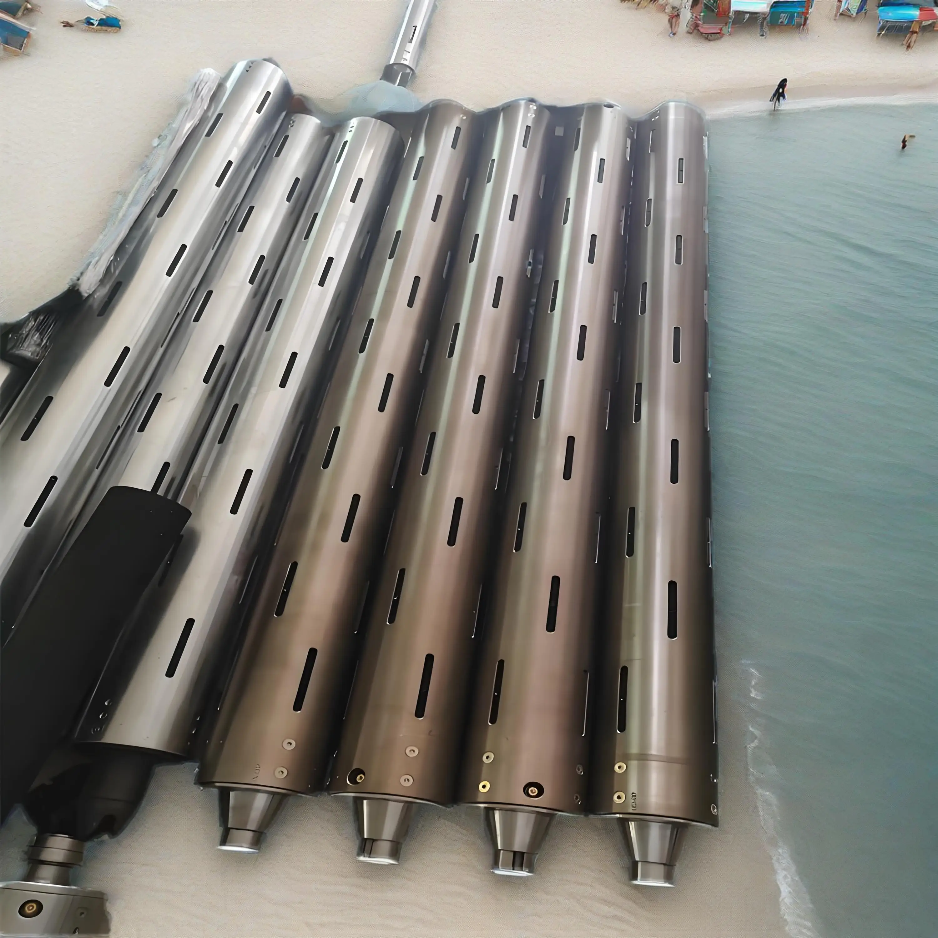 Eje expandible de aire de venta caliente TLF Eje de aire de aleación de aluminio con certificación de acero y CE de 3\" a 6\"