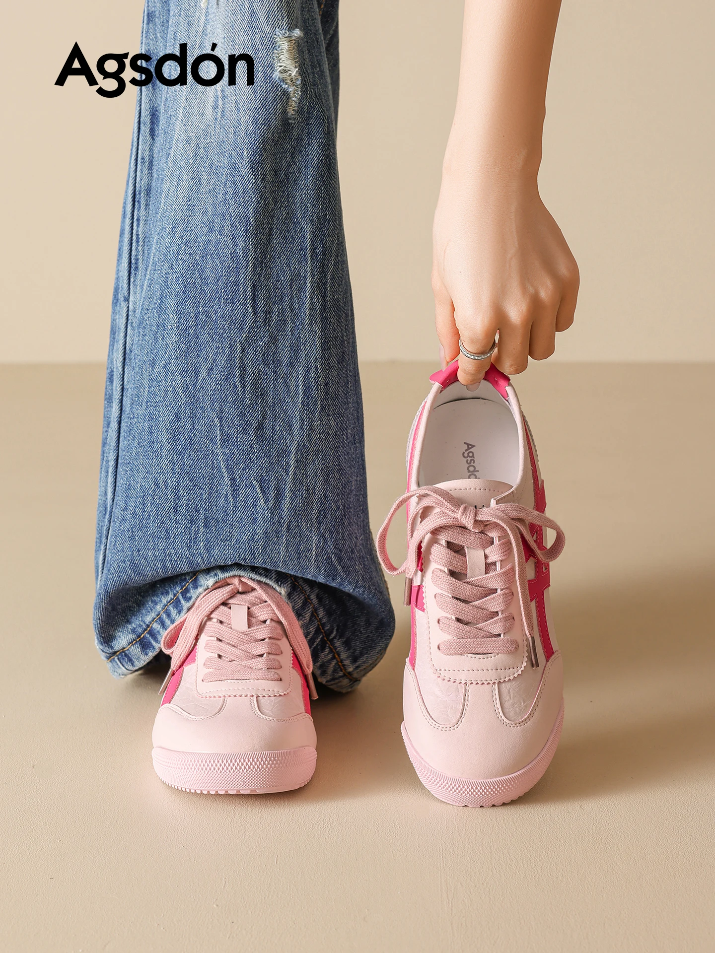 chaussures-de-sport-de-ballet-roses-agsdon-pour-femmes-nouvelle-collection-2026-semelle-epaisse-talon-rehausse-chaussures-d'entrainement-retro-agan-semelle-en-caoutchouc-confortable