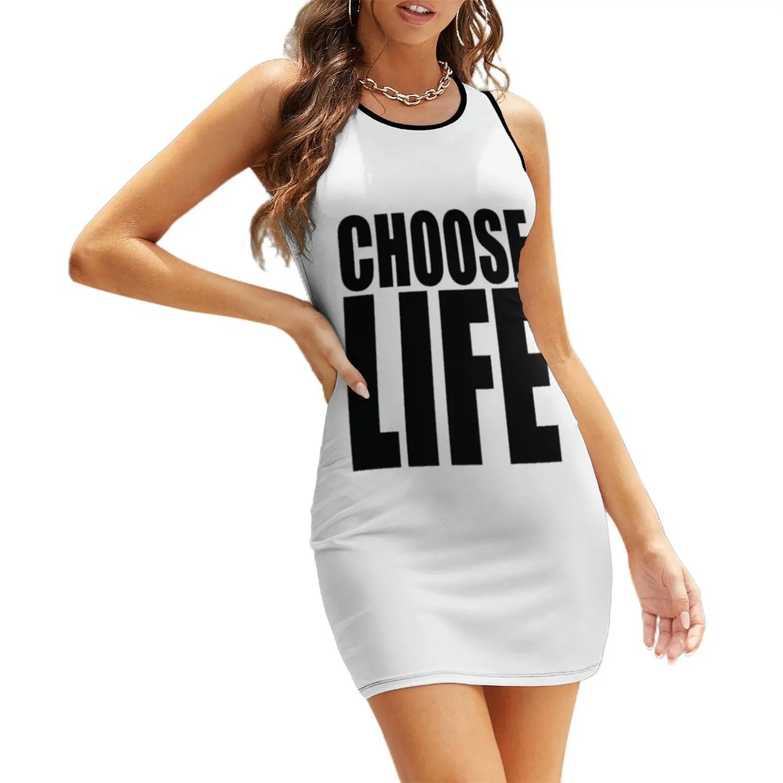 

Choose Life Wham Sleeveless Sundress sexy dress for women Dance dresses elegant dresses for women women's evening dresses 2025