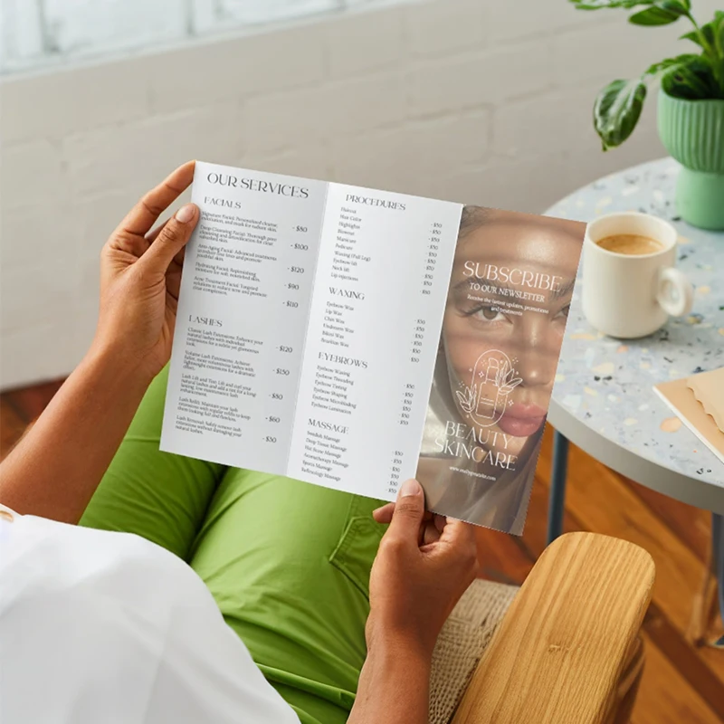 Affiche d\'impression recto-verso personnalisée, dépliant A4, présentation de la liste des prix des produits de base, must157 gms, livraison gratuite