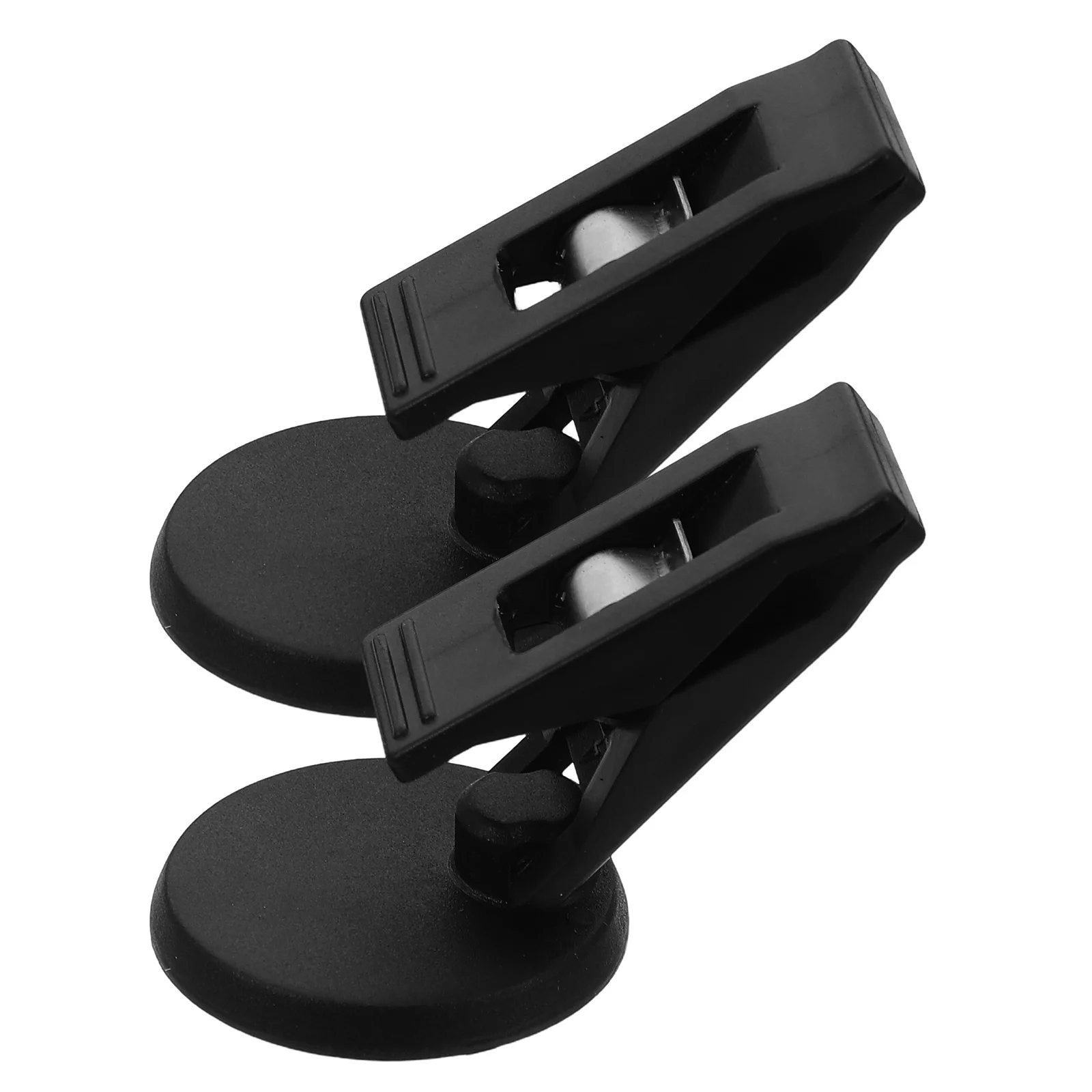 2pcs Multi-Function T-Shape Ticket Folder Transparent Mini Bill Clip Plastic Note Holder For Car Windscreen Fridge Door