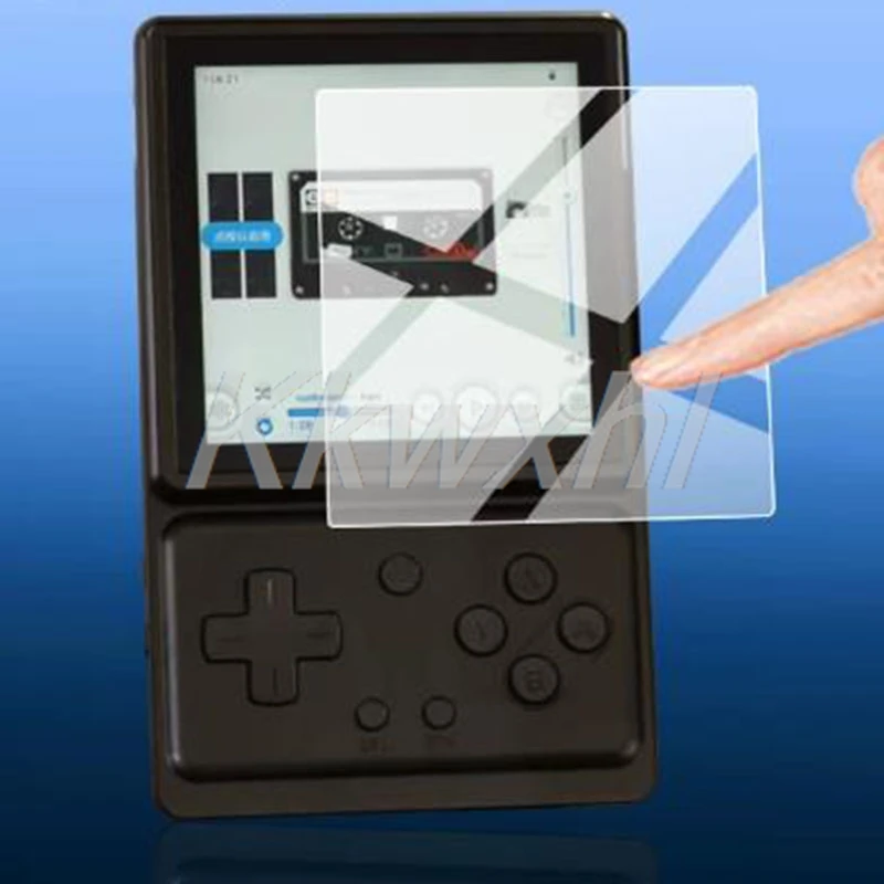 2-4PCS 9H HD Tempered Glass For ANBERNIC RG Rotate Game Console ON ANBERNICRGRotate RGRotate 3.5'' Screen Protective Cover Film