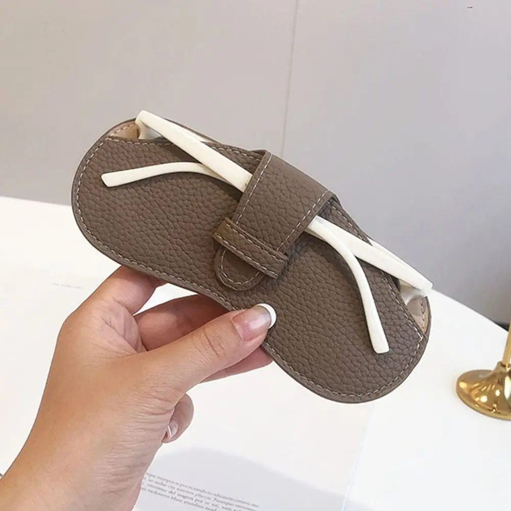 حافظة نظارات من الجلد الصناعي مضادة للضغط ، حقيبة تخزين النظارات الشمسية ، غطاء واقي للنظارات ، تخفيضات كبيرة