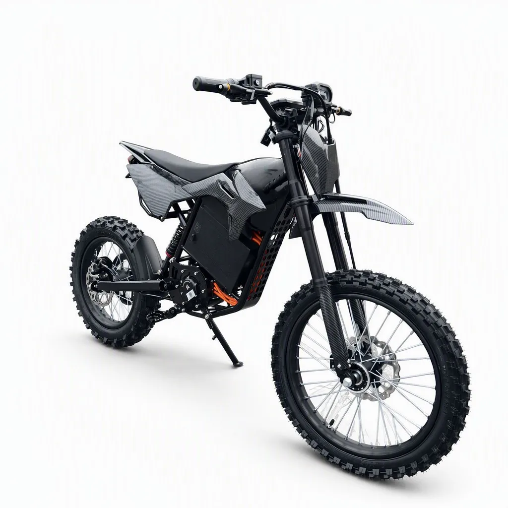F18 Mid-Drive E-MX 60V 30Ah LCD NFC Unlock 240N.m Torque 90A BMS  Light Bee Style Ebike