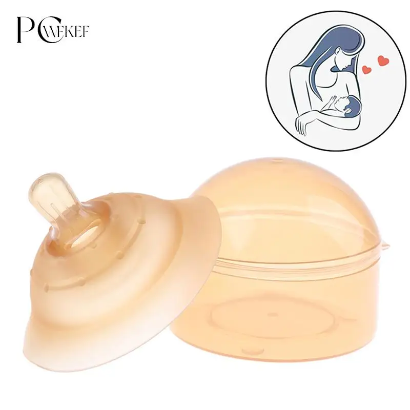 Silicone Nipple Protectors Feeding Mothers Nipple Shields Protection Cover Breastfeeding Mother Milk Silicone Nipple With Box