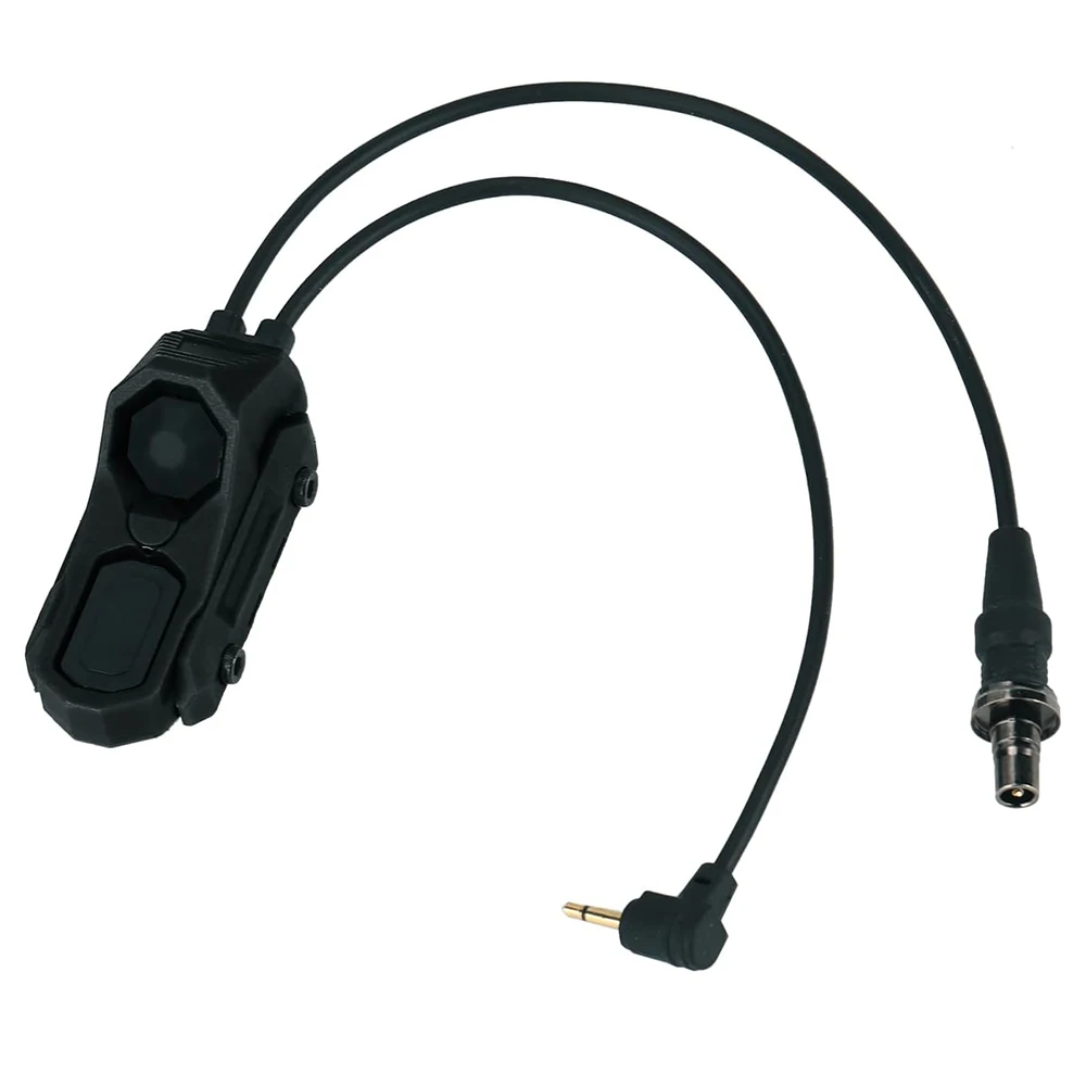 Tactical AXON Remote In-Line Dual Function Pressure Switch Flashlight PEQ NGAL Pushbutton SF/2.5///Crane Plugs