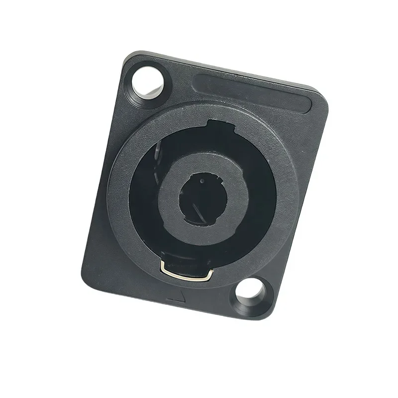4/10/20pcs 4-Pin Style Panel Socket - Compact Locking Connector for Power Amplifier Stage Rack NL4MP
