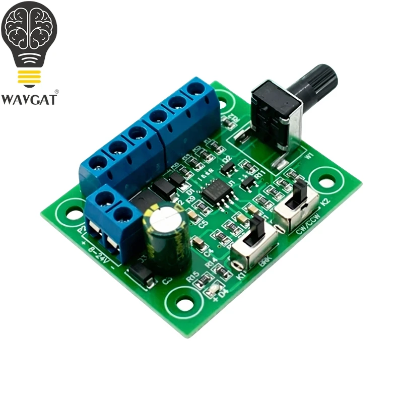 1/3/5PCS DC 8-24V Brushless Motor PWM Speed Control Board  18KHz 5V PWM Output Duty Cycle 0-100% DC Motor Speed Regulator