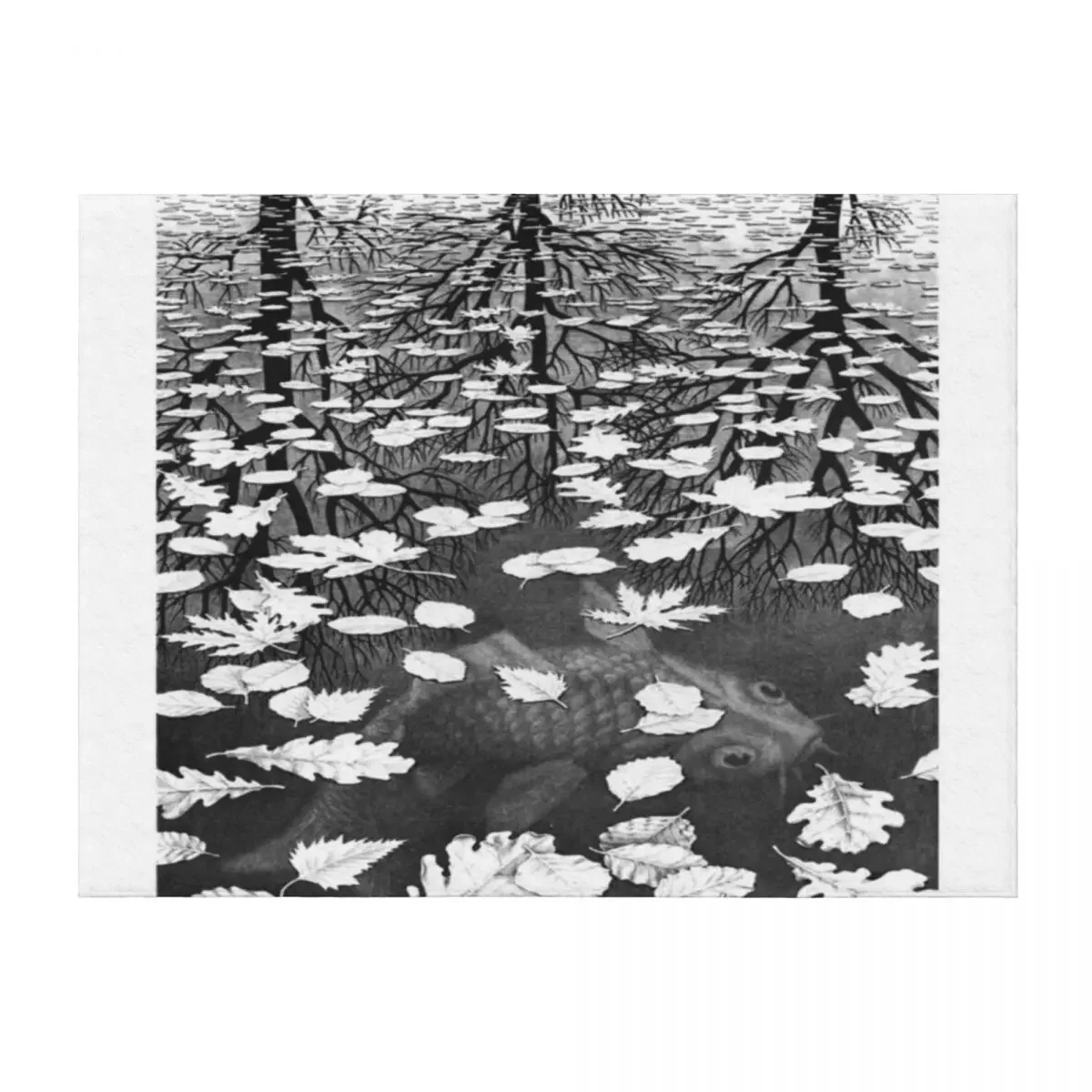 

Escher Throw Blanket Flannels Sofa Throw Thins Decoratives Blankets