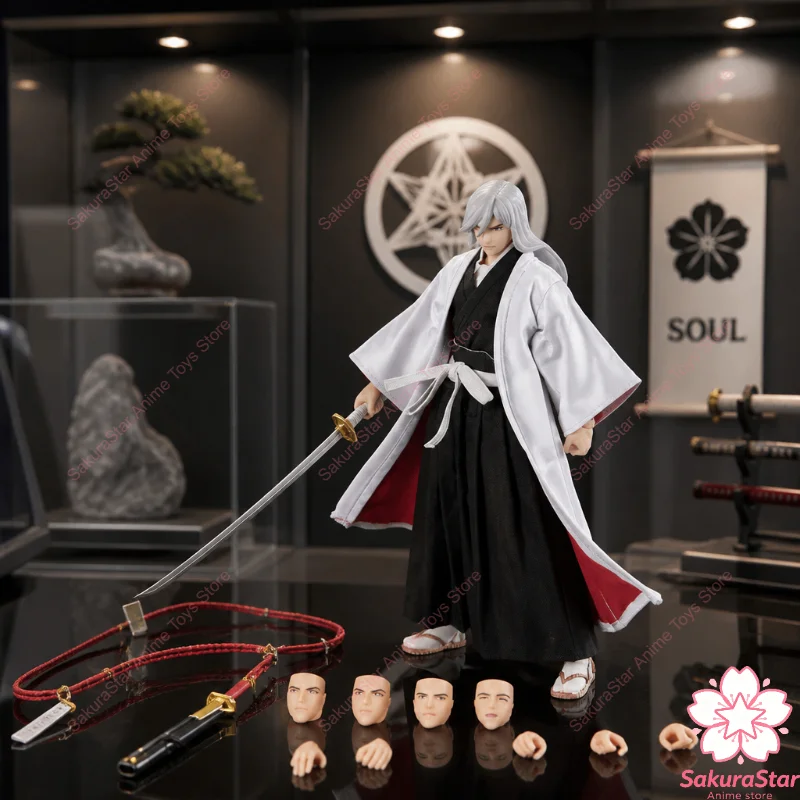 

【In Stock】Dasin GT Bleach Series Kurosaki Ichigo Aizen Sousuke Ukitake Jushiro Ichimaru Gin Movable Action Figure Collection
