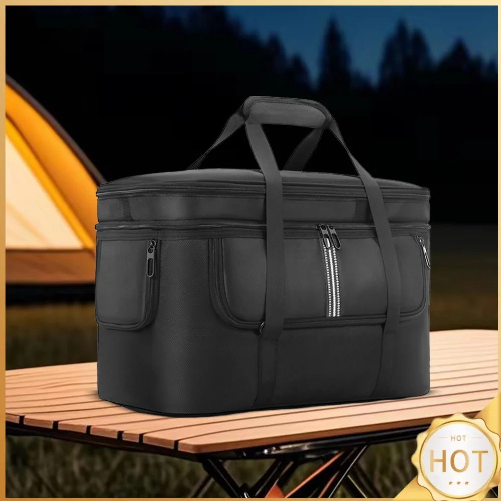 Carrying Case for Power 1000 Portable Power Station Storage Case Travel Storage Bag Anti-drop with Shoulder Strap & Handle