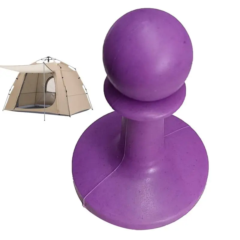 Tent Pole Protection Cap Proof Cap Anti Thunder Protection Cover Safe Tent Tarp Grabbers Protector Anti-Slip Canopy Tent