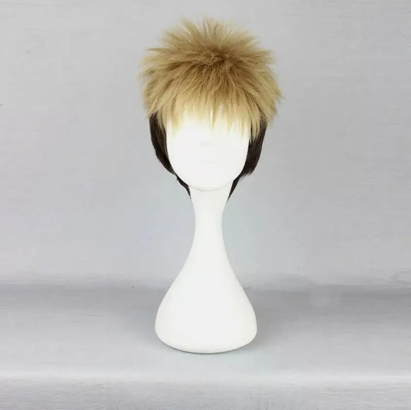 Cosplay Wig Party Wigs Full Synthetic Anime Hair Short Resistant 30cm/12