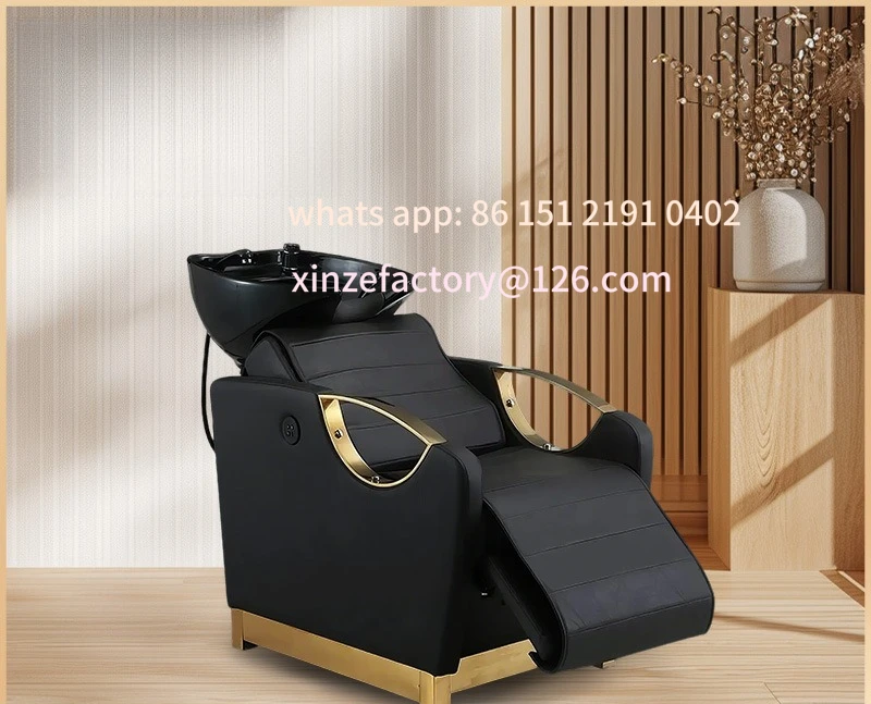 

Customizable Thai Shampoo Massage Integrated Semi-reclining Shampoo Chair Salon Hair Salon Hair Shampoo Basin Barber