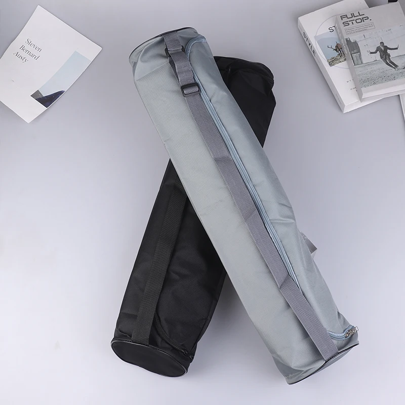 Sac en Polymère de Grande Capacité pour Exercice de Yoga, Sacoche de Rangement Multifonction, Imperméable, en Toile, Fermeture Éclair Complète, Sangle Initiale Réglable