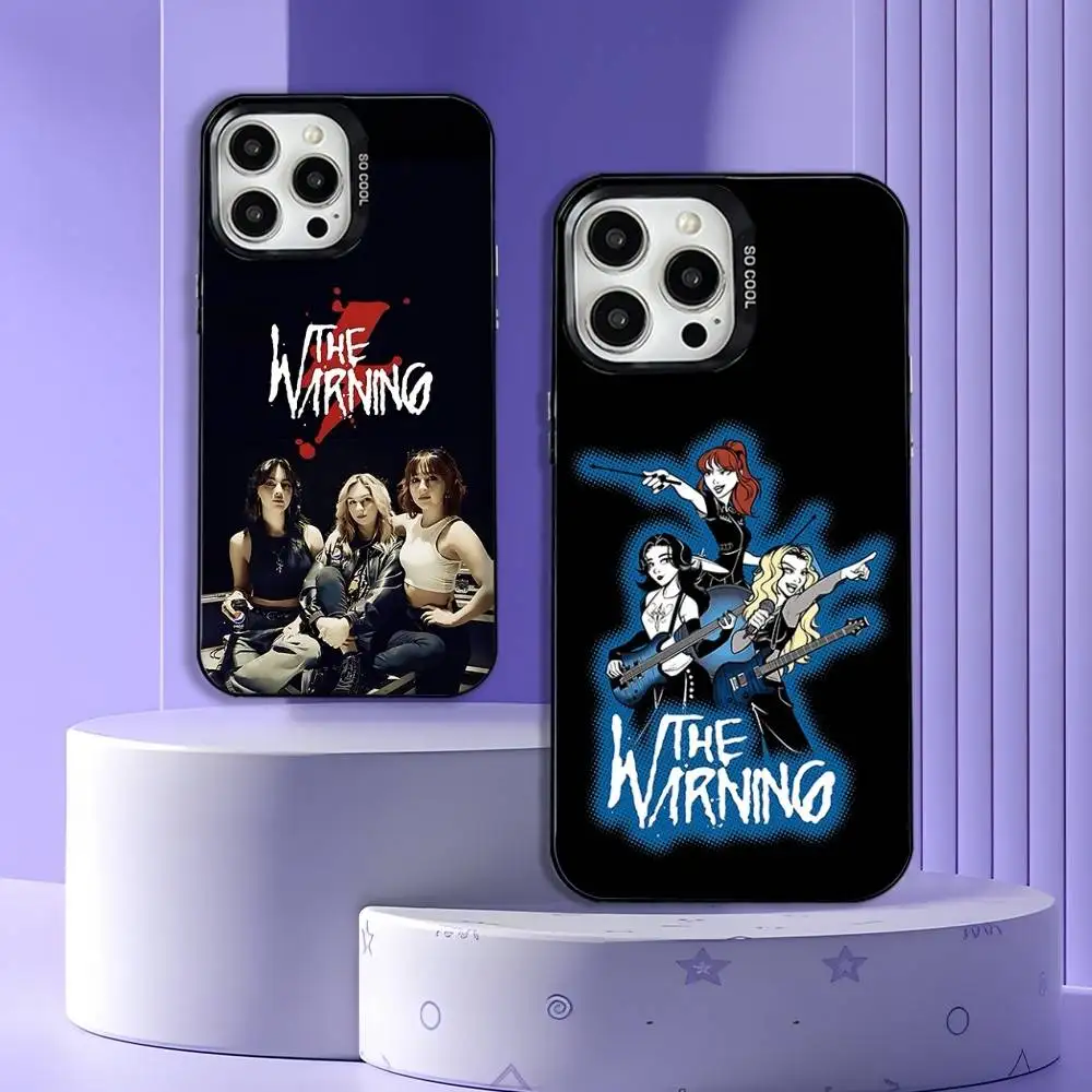 

The W-Warning Band Phone Case For iPhone 17,16,15,14,13,12,11,Pro,Max,Plus,E,Air,Mini Black Tpu IMD Cover