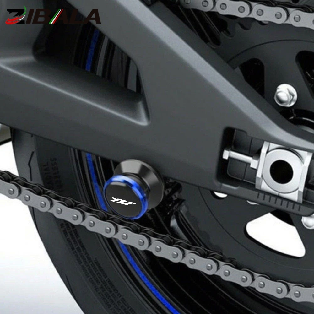 For YAMAHA YZF R1 R3 R6 R7 R25 R125 R1M YZFR1 YZ FR3 YZF R6 YZF R7 Motorcycle Accessories 6MM Swingarm Spool Slider Stand Screws