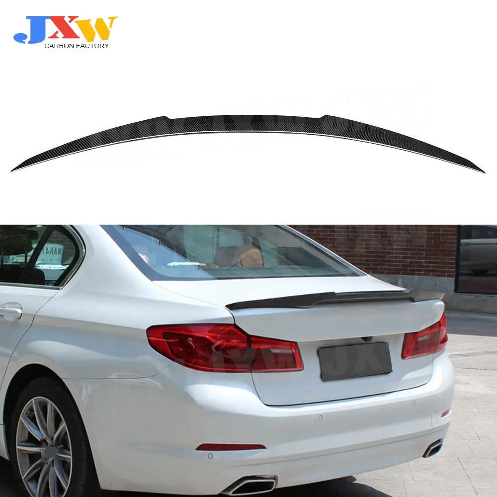 

Dry Carbon Fiber Car Rear Spoiler Trunk Wings For BMW 5 Series G30 F90 M5 Sedan 2017-2022 Car Styling