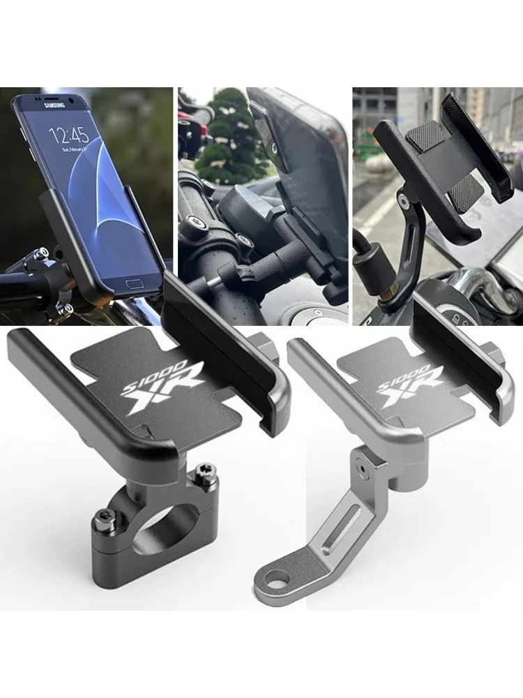 Nouveau pour BMW S1000XR S1000 XR S 1000 XR 2016 2017-2025 moto CNC accessoires guidon support pour téléphone portable GPS support