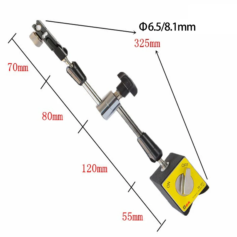 Magnetic Stands Dial Indicator Universal Magnetic Base Holder Stand Table Scale Precision Indicators Measurement Tool Holder