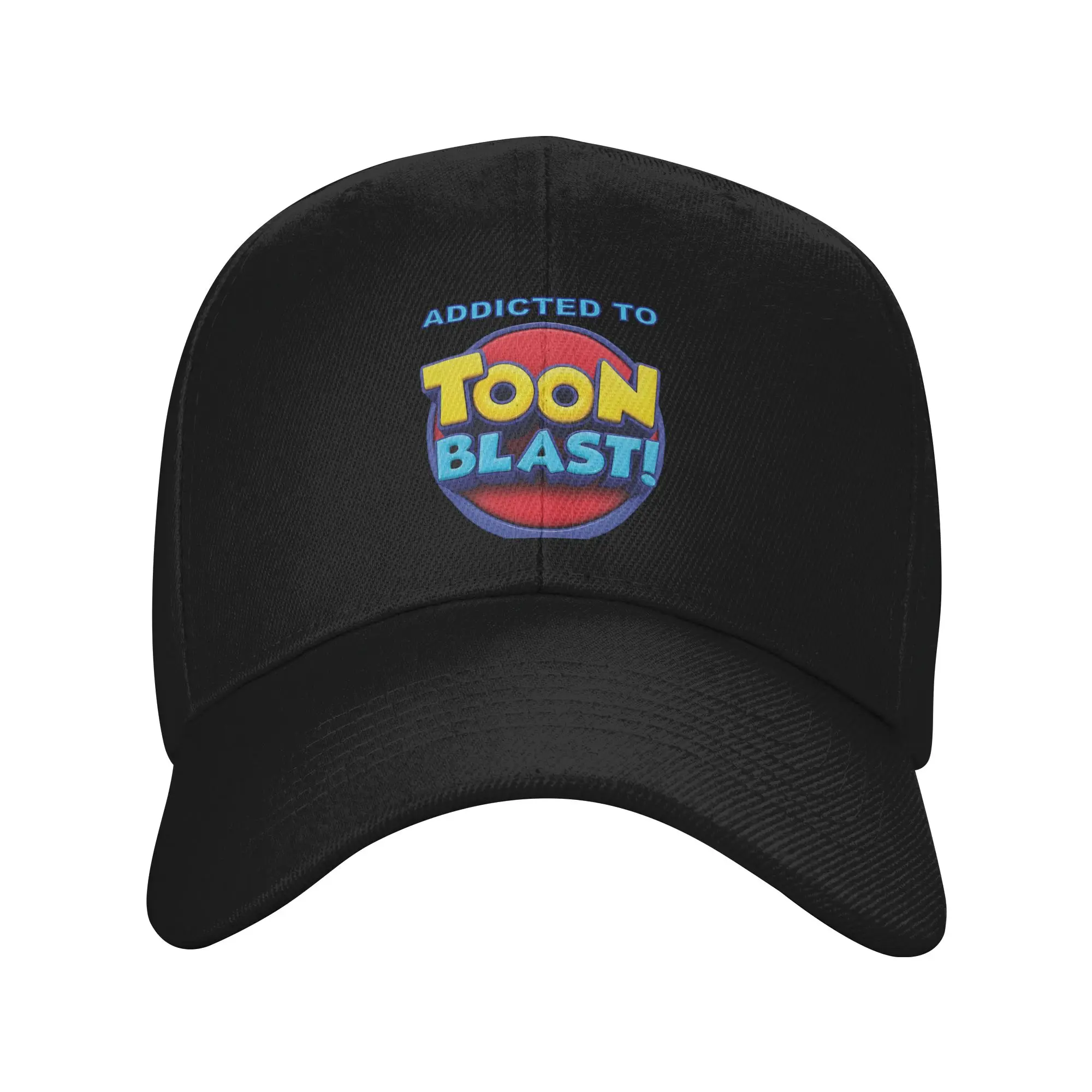 Fashion Toon Blast Curved Brim Baseball Cap Women Sun Visor Cap