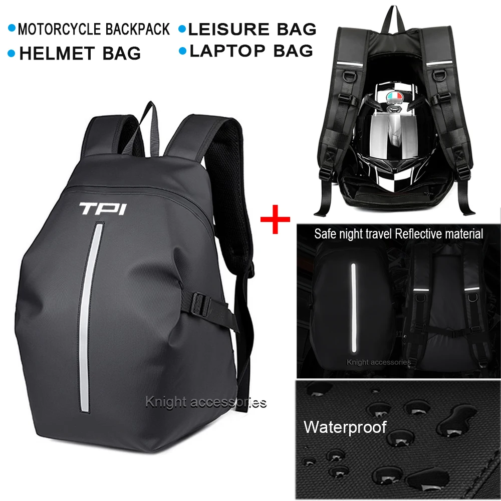 

For exc 300 tpi 150XCW EXC XC TPI Motorcycle backpack multi-purpose cycling backpack helmet bag reflective bicycle travel bag
