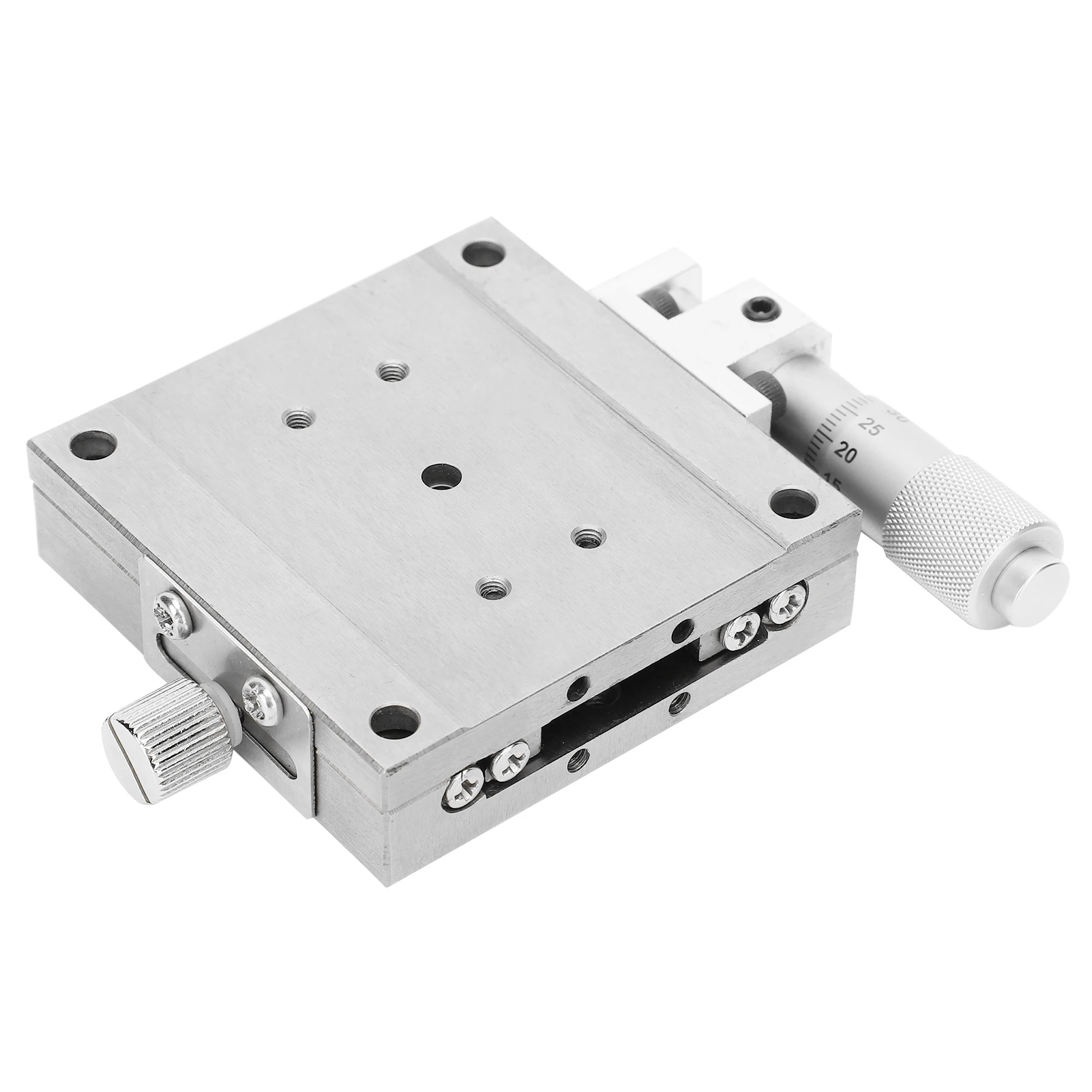 60x60mm Sliding Stage Linear Translation Manual Fine Tuning Trimming Platform MXGS60